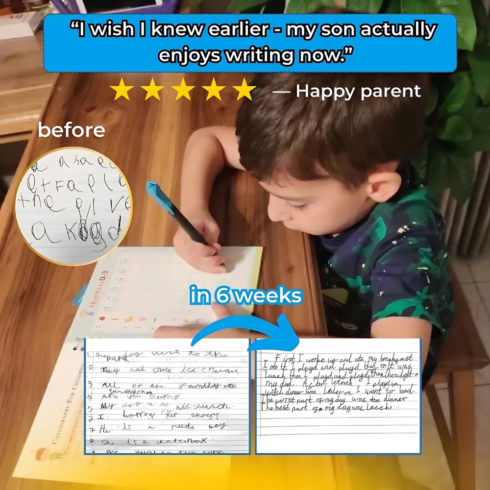 Reusable Grooved Handwriting Practice Books