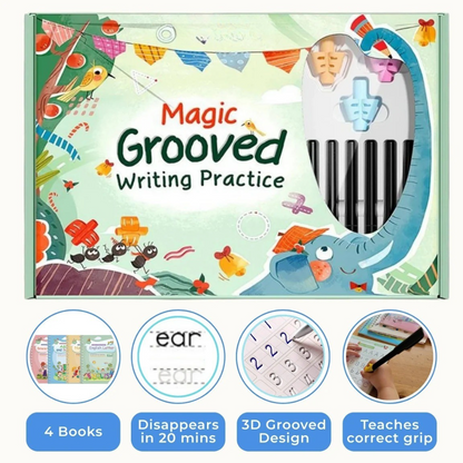 Reusable Grooved Handwriting Practice Books